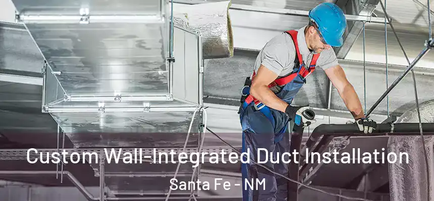 Custom Wall-Integrated Duct Installation Santa Fe - NM